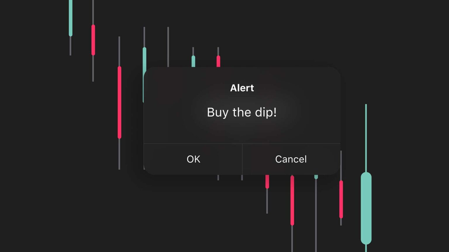 what does buying the dip mean in crypto